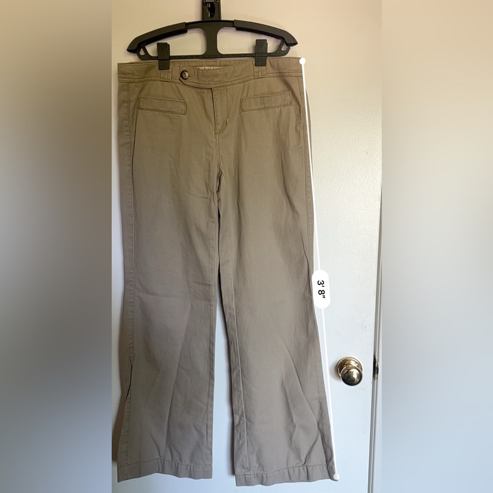 ANTHROPOLOGIE HEI HEI flare leg pants Size 12 - Picture 8 of 8